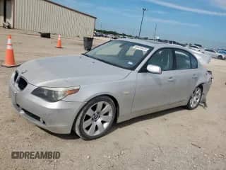 2004 BMW 5 Series 530i с VIN WBANA735X4B812402, выставлен на аукционе Copart как лот 65974475 с пробегом 239 224 миль миль и Списание • Salvage title. История ставок и продаж доступна на DreamBid. Изображение 1.