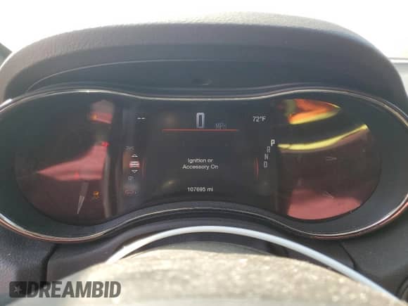 2018 Dodge Durango GT with VIN 1C4RDHDG2JC218894, listed as a Copart auction lot 70214355 with 107,695 mi miles and Salvage title. Bid and sale history available at DreamBid. Image 9.