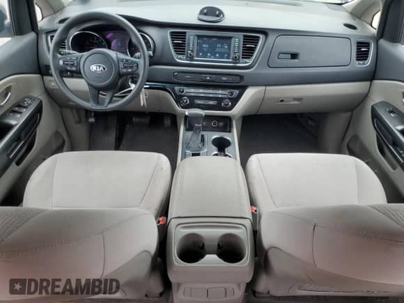 2020 Kia Sedona L with VIN KNDMA5C19L6654884, listed as a Copart auction lot 67382795 with 105,407 mi miles and Salvage title. Bid and sale history available at DreamBid. Image 8.