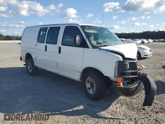 2017 Chevrolet Express Cargo с VIN 1GCWGAFF8H1341241, выставлен на аукционе Copart как лот 74604874 с пробегом Не указан миль и Списание • Salvage title. История ставок и продаж доступна на DreamBid. Изображение 4.