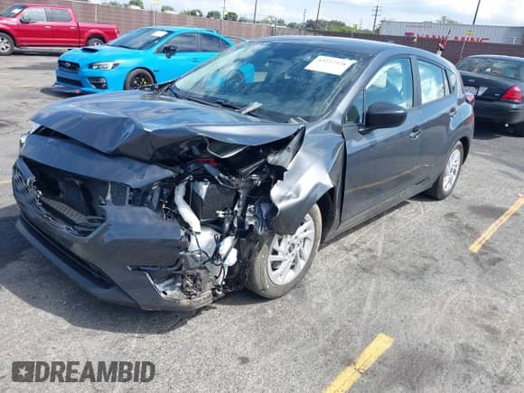 2024 Subaru Impreza z VIN JF1GUABC3R8850287, wystawiony jako IAAI lot #43257328 z przebiegiem 10 524 mil mil oraz . Historia ofert i sprzedaży dostępna na DreamBid. Obrazek 2.