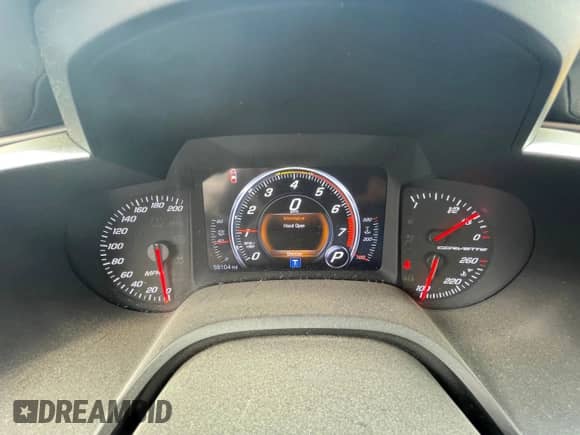 2016 Chevrolet Corvette Z51 2LT with VIN 1G1YK3D76G5122941, listed as a Copart auction lot 53631844 with 58,104 mi miles and Clean title. Bid and sale history available at DreamBid. Image 9.