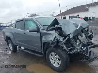 2019 Chevrolet Colorado 4WD Work Truck z VIN 1GCGTBENXK1329095, wystawiony jako IAAI lot #41909974 z przebiegiem 80 542 mil mil oraz . Historia ofert i sprzedaży dostępna na DreamBid. Obrazek 1.