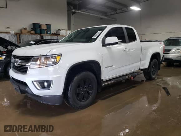 2019 Chevrolet Colorado 4WD Work Truck с VIN 1GCHTBEA5K1345125, выставлен на аукционе Copart как лот 50626305 с пробегом 75 472 миль миль и Списание • Salvage title. История ставок и продаж доступна на DreamBid. Изображение 1.