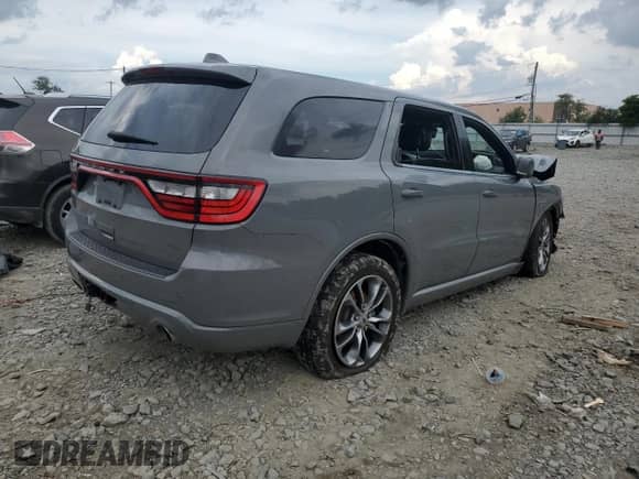 2020 Dodge Durango R/T with VIN 1C4SDHCTXLC228284, listed as a Copart auction lot 65037055 with Not provided miles and Non repairable. Bid and sale history available at DreamBid. Image 3.