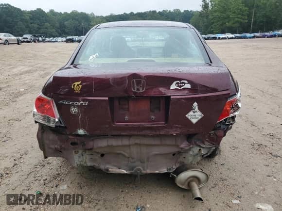 2009 Honda Accord LX with VIN 1HGCP26379A122708, listed as a Copart auction lot 66387955 with 123,925 mi miles and Salvage title. Bid and sale history available at DreamBid. Image 6.