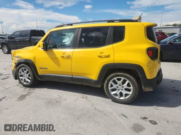 2017 Jeep Renegade Latitude с VIN ZACCJABB4HPE80709, выставлен на аукционе Copart как лот 82255685 с пробегом 93 783 миль миль и На запчасти • Non repairable. История ставок и продаж доступна на DreamBid. Изображение 2.