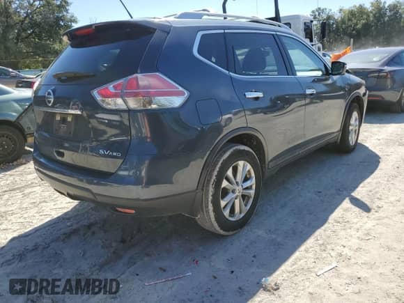 2015 Nissan Rogue SL с VIN 5N1AT2MV1FC765895, выставлен на аукционе Copart как лот 82440685 с пробегом 115 954 миль миль и Чистый • Clean title. История ставок и продаж доступна на DreamBid. Изображение 3.