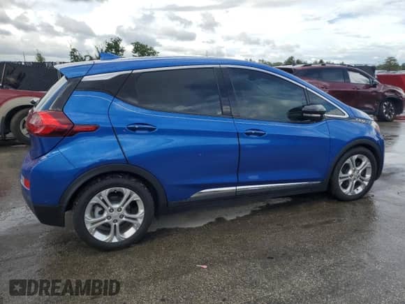 2019 Chevrolet Bolt EV LT with VIN 1G1FY6S01K4146091, listed as a Copart auction lot 85546285 with 36,982 mi miles and Non repairable. Bid and sale history available at DreamBid. Image 3.