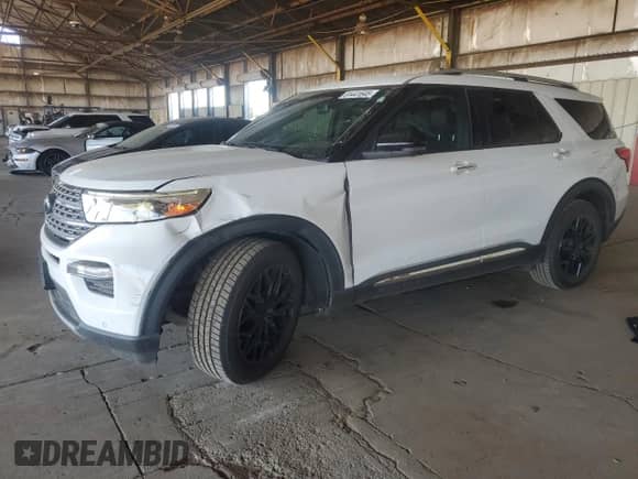 2020 Ford Explorer Limited z VIN 1FMSK7FHXLGA28873, wystawiony jako Copart lot #81441645 z przebiegiem 52 148 mil mil oraz Czysty tytuł • Clean title. Historia ofert i sprzedaży dostępna na DreamBid. Obrazek 1.
