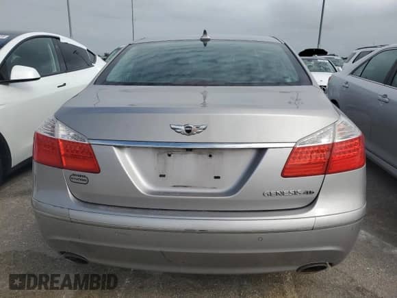 2011 Hyundai Genesis with VIN KMHGC4DF5BU127037, listed as a Copart auction lot 75053954 with Not provided miles and Non repairable. Bid and sale history available at DreamBid. Image 6.