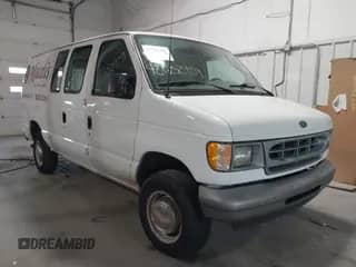 2001 Ford Econoline Cargo with VIN 1FTNE24221HB12977, listed as a IAAI auction lot 42652959 with 65,474 mi miles and . Bid and sale history available at DreamBid. Image 1.