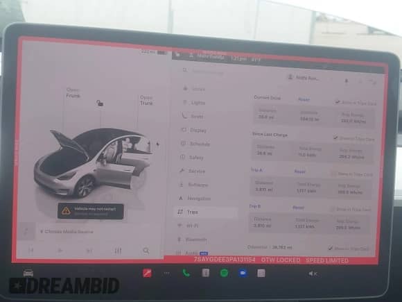 2023 Tesla Model Y Long Range с VIN 7SAYGDEE3PA131154, выставлен на аукционе IAAI как лот 43296131 с пробегом 26 783 миль миль и . История ставок и продаж доступна на DreamBid. Изображение 18.
