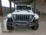 2022 Jeep Wrangler Unlimited Rubicon with VIN 1C4JJXFG4NW154732, listed as a Copart auction lot 45343675 with 18,702 mi miles and Salvage title. Bid and sale history available at DreamBid. Image 5.