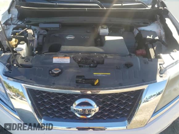 2016 Nissan Pathfinder SL with VIN 5N1AR2MN6GC670894, listed as a Copart auction lot 86433165 with 117,627 mi miles and Salvage title. Bid and sale history available at DreamBid. Image 12.