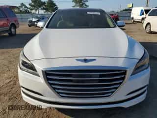 2015 Hyundai Genesis 3.8L z VIN KMHGN4JE3FU070476, wystawiony jako Copart lot #67832074 z przebiegiem 77 259 mil mil oraz Szkoda całkowita • Salvage title. Historia ofert i sprzedaży dostępna na DreamBid. Obrazek 5.