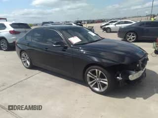 2016 BMW 3 Series 328i with VIN WBA8E9C57GK643697, listed as a IAAI auction lot 36467546 with 59,331 mi miles and . Bid and sale history available at DreamBid. Image 1.