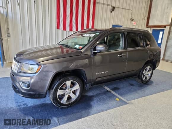 2017 Jeep Compass High Altitude с VIN 1C4NJCEB2HD185798, выставлен на аукционе Copart как лот 63836745 с пробегом 47 206 миль миль и Чистый • Clean title. История ставок и продаж доступна на DreamBid. Изображение 1.