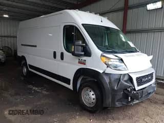 2021 Ram ProMaster Cargo с VIN 3C6LRVDG2ME530885, выставлен на аукционе IAAI как лот 42991034 с пробегом 23 713 миль миль и . История ставок и продаж доступна на DreamBid. Изображение 1.