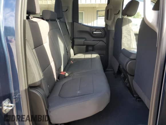 2020 Chevrolet Silverado 1500 Custom with VIN 1GCRYBEH7LZ188218, listed as a Copart auction lot 80005385 with 44,148 mi miles and Salvage title. Bid and sale history available at DreamBid. Image 10.