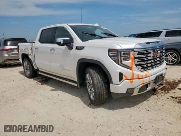 2024 GMC Sierra 1500 Denali with VIN 3GTUUGEL9RG283900, listed as a Copart auction lot 63946315 with Not provided miles and Salvage title. Bid and sale history available at DreamBid. Image 4.