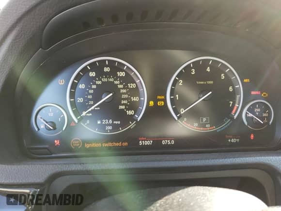 2011 BMW 5 Series 550i Gran Turismo xDrive с VIN WBASP4C51BC341845, выставлен на аукционе Copart как лот 79445784 с пробегом 51 007 миль миль и Списание • Salvage title. История ставок и продаж доступна на DreamBid. Изображение 9.