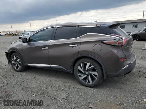 2015 Nissan Murano S with VIN 5N1AZ2MH6FN239775, listed as a Copart auction lot 65784445 with 183,929 mi miles and Salvage title. Bid and sale history available at DreamBid. Image 2.