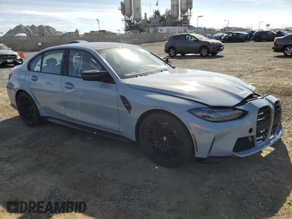 2021 BMW M3 с VIN WBS53AY03MFL42464, выставлен на аукционе Copart как лот 42829735 с пробегом 19 875 миль миль и Списание • Salvage title. История ставок и продаж доступна на DreamBid. Изображение 4.