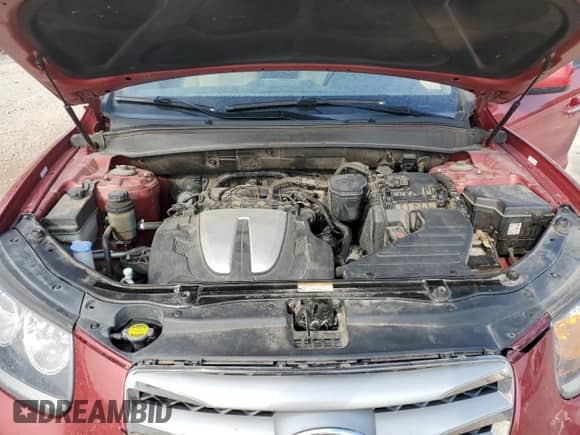 2012 Hyundai Santa Fe Limited with VIN 5XYZKDAG6CG168762, listed as a Copart auction lot 80813265 with 102,425 mi miles and Salvage title. Bid and sale history available at DreamBid. Image 12.