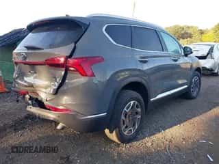 2023 Hyundai Santa Fe Blue z VIN 5NMS2DA14PH014561, wystawiony jako IAAI lot #43256092 z przebiegiem 31 761 mil mil oraz . Historia ofert i sprzedaży dostępna na DreamBid. Obrazek 4.