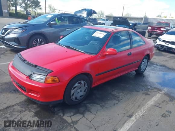 1994 Honda Civic with VIN 2HGEJ1126RH550161, listed as a IAAI auction lot 41924031 with 139,547 mi miles and . Bid and sale history available at DreamBid. Image 17.