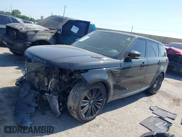 2018 Land Rover Range Rover Sport with VIN SALWR2RE2JA804931, listed as a IAAI auction lot 42257422 with 68,399 mi miles and . Bid and sale history available at DreamBid. Image 2.