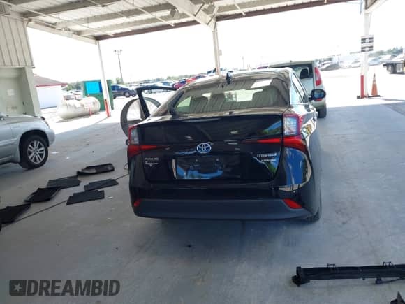 2022 Toyota Prius L Eco with VIN JTDKAMFU7N3169400, listed as a IAAI auction lot 43446954 with 41,226 mi miles and . Bid and sale history available at DreamBid. Image 17.