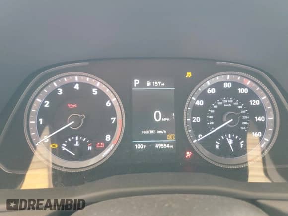 2022 Hyundai Sonata SEL with VIN KMHL64JA6NA177899, listed as a Copart auction lot 65760674 with 49,554 mi miles and Salvage title. Bid and sale history available at DreamBid. Image 9.