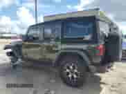 2022 Jeep Wrangler Unlimited Rubicon with VIN 1C4HJXFG2NW160057, listed as a Copart auction lot 81229045 with 45,105 mi miles and Salvage title. Bid and sale history available at DreamBid. Image 2.