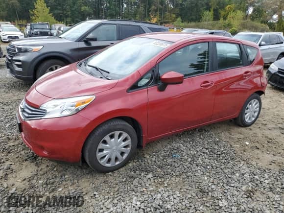 2015 Nissan Note S Plus z VIN 3N1CE2CP6FL400484, wystawiony jako Copart lot #82239875 z przebiegiem 45 607 mil mil oraz Czysty tytuł • Clean title. Historia ofert i sprzedaży dostępna na DreamBid. Obrazek 1.