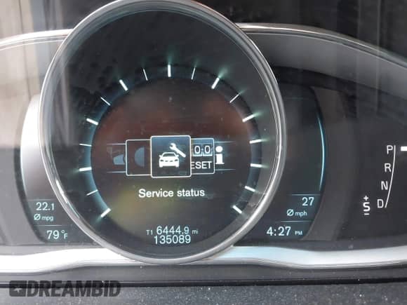 2015 Volvo S60 T5 Premier с VIN YV1612TBXF1309990, выставлен на аукционе IAAI как лот 43453287 с пробегом 135 089 миль миль и . История ставок и продаж доступна на DreamBid. Изображение 15.