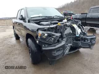 2023 Ram 1500 Big Horn with VIN 1C6SRFBT4PN588689, listed as a IAAI auction lot 41517045 with 11,304 mi miles and . Bid and sale history available at DreamBid. Image 1.