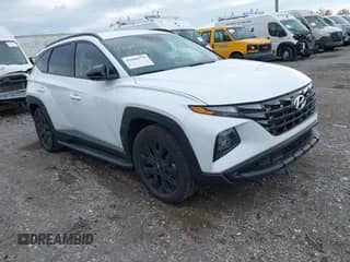 2023 Hyundai Tucson XRT with VIN KM8JFCAEXPU207041, listed as a IAAI auction lot 43456779 with 18,383 mi miles and . Bid and sale history available at DreamBid. Image 1.