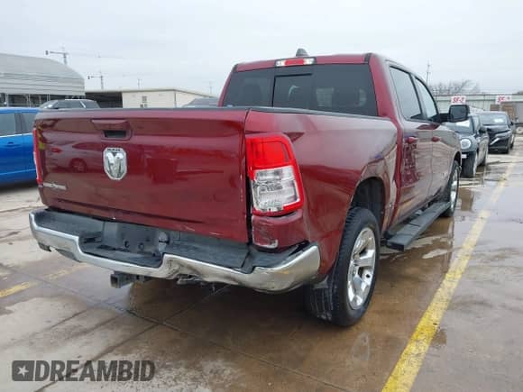 2022 Ram 1500 Big Horn с VIN 1C6RREFT7NN275782, выставлен на аукционе IAAI как лот 41615866 с пробегом 44 937 миль миль и . История ставок и продаж доступна на DreamBid. Изображение 4.
