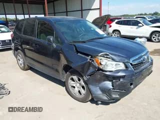 2016 Subaru Forester 2.5i z VIN JF2SJAAC7GH561412, wystawiony jako IAAI lot #43339319 z przebiegiem 130 234 mil mil oraz . Historia ofert i sprzedaży dostępna na DreamBid. Obrazek 1.