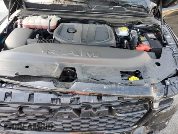 2025 Ram 1500 Warlock with VIN 1C6SRFGP4SN564672, listed as a Copart auction lot 81389065 with 12,633 mi miles and Salvage title. Bid and sale history available at DreamBid. Image 11.