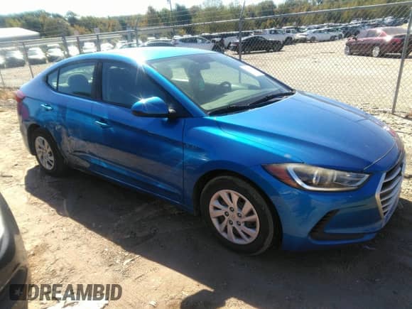 2018 Hyundai Elantra SE with VIN 5NPD74LF5JH323078, listed as a IAAI auction lot 43452590 with 91,375 mi miles and . Bid and sale history available at DreamBid. Image 1.