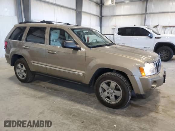 2005 Jeep Grand Cherokee Limited with VIN 1J4HR58N95C587191, listed as a Copart auction lot 87217975 with 60,501 mi miles and Clean title. Bid and sale history available at DreamBid. Image 4.