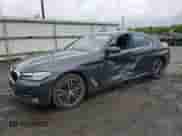 2023 BMW 5 Series 540i xDrive with VIN WBA73BJ05PWY12074, listed as a Copart auction lot 57856525 with 33,616 mi miles and Salvage title. Bid and sale history available at DreamBid. Image 1.