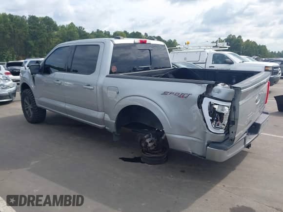 2021 Ford F-150 King Ranch z VIN 1FTFW1E52MKD11166, wystawiony jako IAAI lot #43313481 z przebiegiem 74 883 mil mil oraz . Historia ofert i sprzedaży dostępna na DreamBid. Obrazek 3.