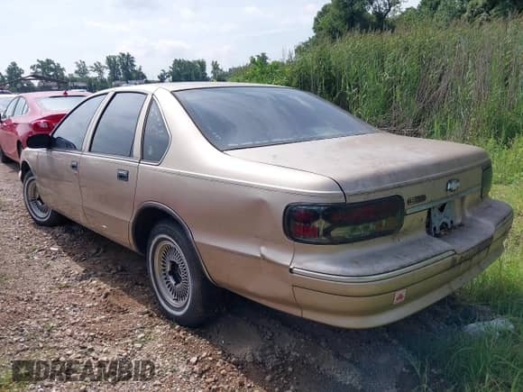 1995 Chevrolet Caprice с VIN 1G1BL52W1SR190462, выставлен на аукционе IAAI как лот 42964092 с пробегом 101 000 миль миль и . История ставок и продаж доступна на DreamBid. Изображение 6.