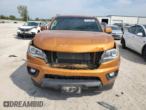 2017 Chevrolet Colorado 4WD Z71 с VIN 1GCGTDENXH1286317, выставлен на аукционе Copart как лот 81151695 с пробегом 107 889 миль миль и Списание • Salvage title. История ставок и продаж доступна на DreamBid. Изображение 5.