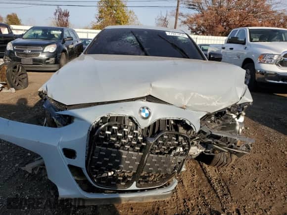 2024 BMW 4 Series M440i xDrive с VIN WBA13AR04RCP07485, выставлен на аукционе Copart как лот 77021454 с пробегом Не указан миль и На запчасти • Non repairable. История ставок и продаж доступна на DreamBid. Изображение 5.