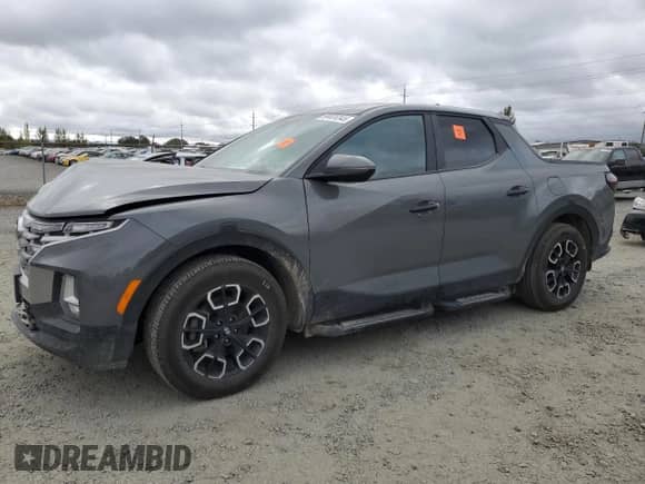 2022 Hyundai Santa Cruz SEL with VIN 5NTJBDAE7NH026400, listed as a Copart auction lot 68835345 with 48,166 mi miles and Salvage title. Bid and sale history available at DreamBid. Image 1.